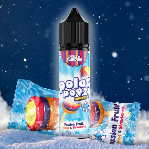 POLAR POPZ 60ML PASSION MANGO S/B LONG FILL