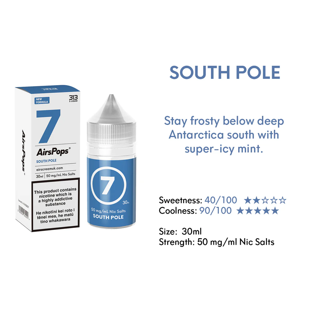 AIRSPOPS-7 SOUTH POLE 30ML-1.90%