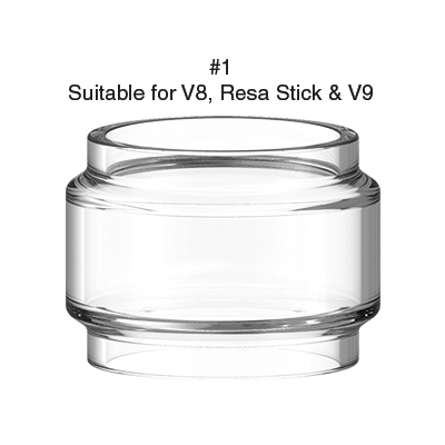 Smok Bubble Glass Tube - 4.5ml - Suitable for V8 Resa Stick V9