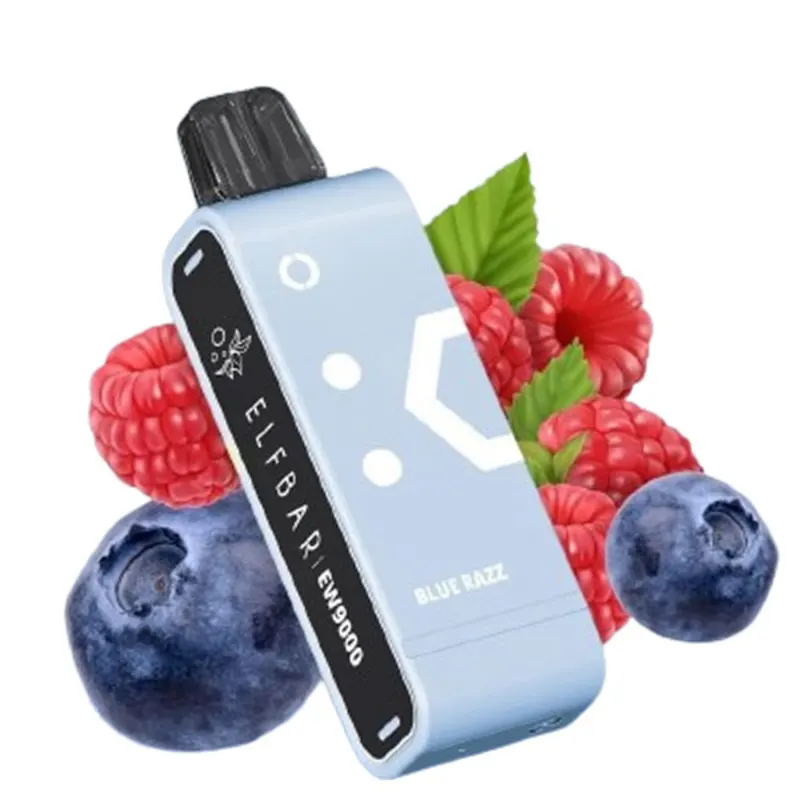 Ew9000 Cart-Blue Razz
