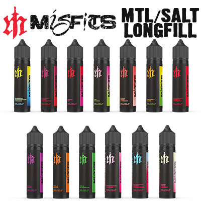 International - Misfits - Mango Peach Apricot MTL/Salt Longfill Flavour Drops 60ml