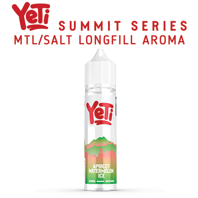 International - Yeti Summit Series - Apricot & Watermelon Ice MTL/Salt Aroma 60ml