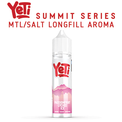International - Yeti Summit Series - Passion Fruit Lychee Ice MTL/Salt Aroma 60ml