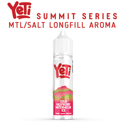 International - Yeti Summit Series - Sour Raspberry Watermelon Ice MTL/Salt Aroma 60ml