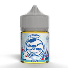 G Drops Dispo Drops Carnival - Confetti Shake Long fill SALTS (60ml)