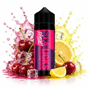 International - Six Licks Venom - Cherry Bomb Longfill Flavour 120ml