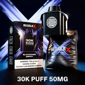 Bewolk X Pod - 30k Blackened Berry 50mg - Pod only