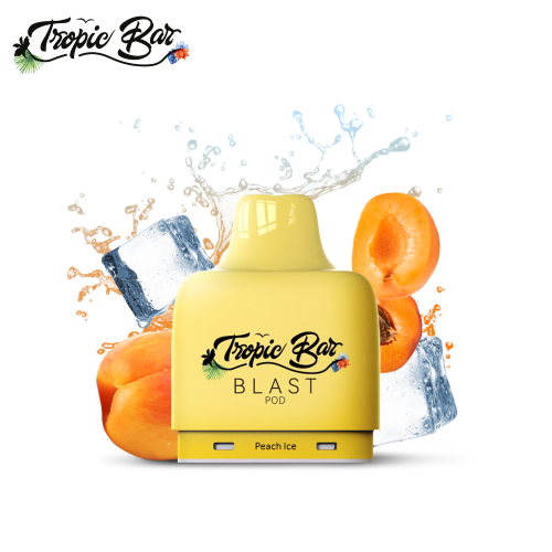 TROPIC BAR BLAST Pod - Peach Ice