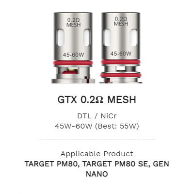 Vaporesso GTX Mesh Coil - 0.2ohm